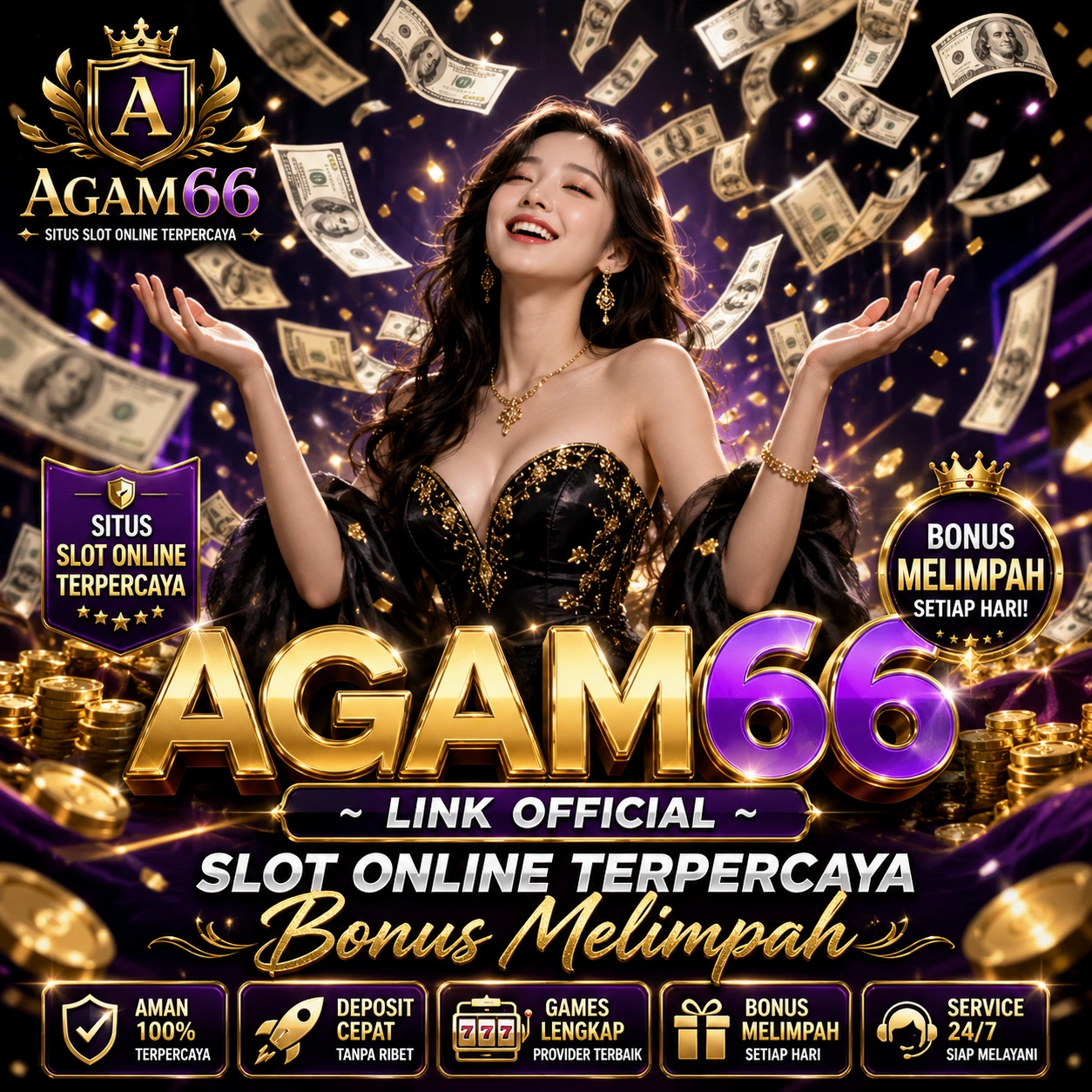 AGAM66 ~ Link Official Slot Online Terpercaya Bonus Melimpah by Hey siriusly